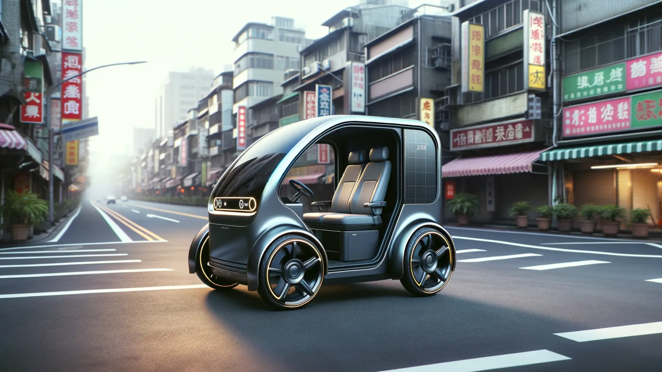 Taiwan Self Driving Gharry Best and Smart  Transport